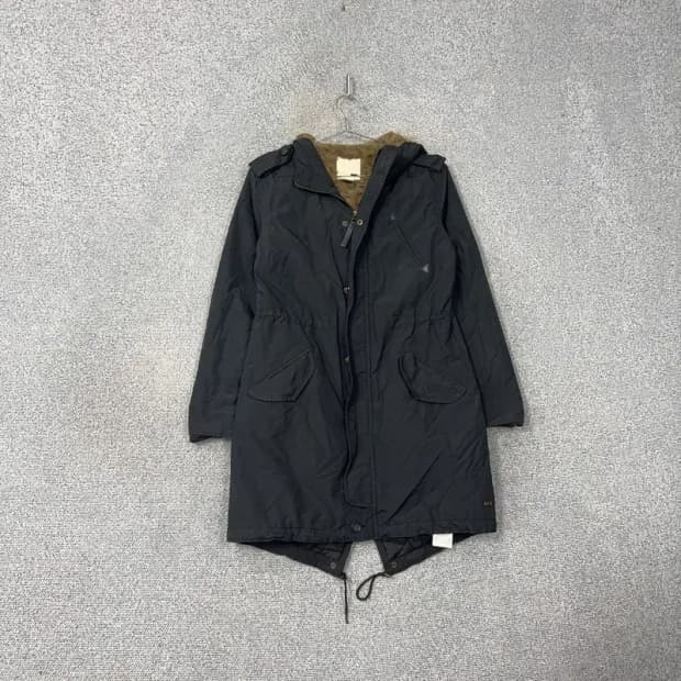 리바이스 빈티지 피쉬테일 후드 야상 롱패딩 점퍼 XS