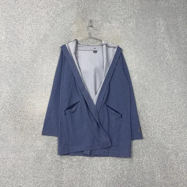 아디다스 네이비 캐주얼 기능성 가디건 M