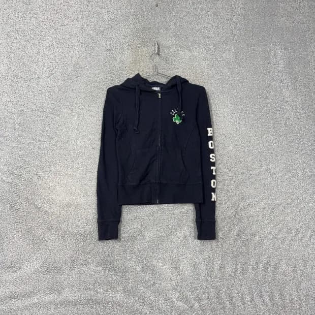 NBA 보스턴 블랙 후드집업 XS