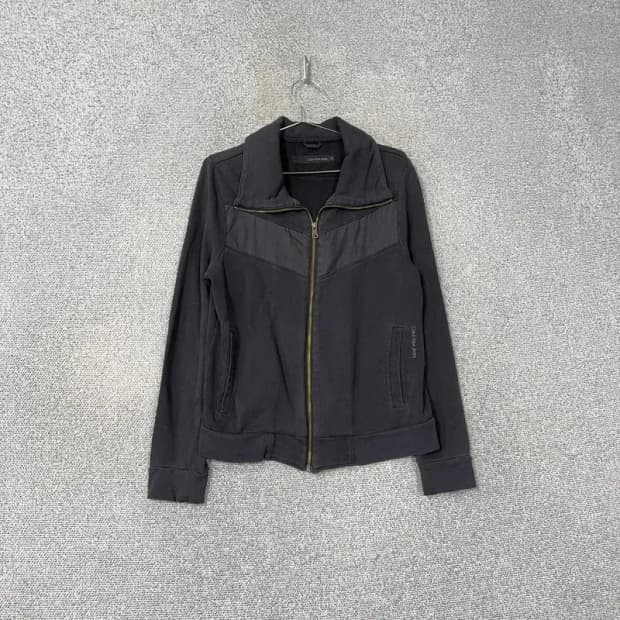 캘빈클라인 코튼 블랙 집업 자켓 M