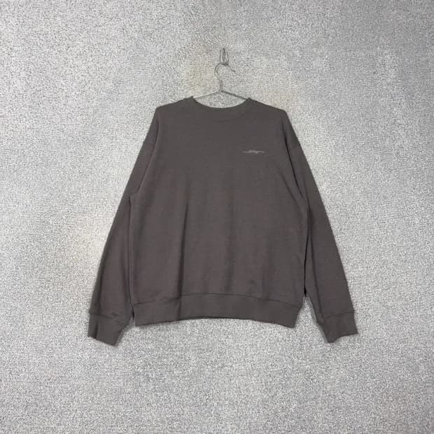 빈폴 그레이 캐주얼 로고 맨투맨 95