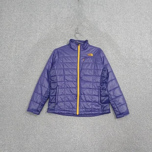 노스페이스 여성 퍼플 경량 패딩 90
