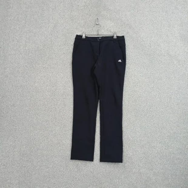 아디다스 블랙 로고 기능성 팬츠 29