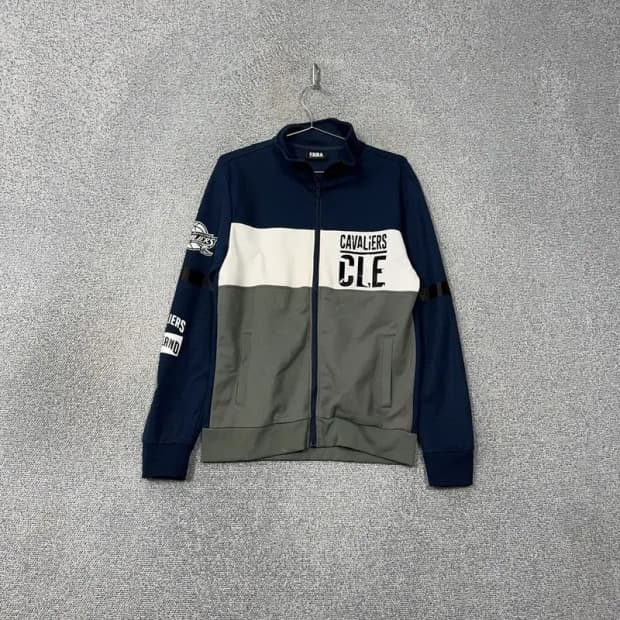 NBA 클리블랜드 로고 기능성 집업 저지 L