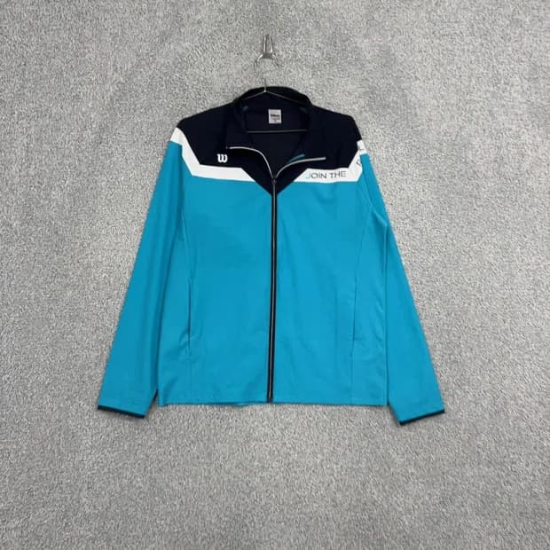 윌슨 기능성 민트 트랙탑 져지 105