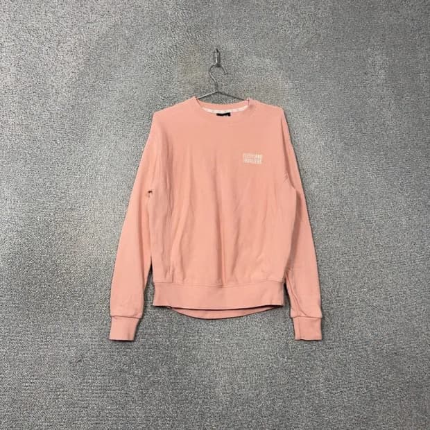 NBA 심플 로고 연핑크 맨투맨 XS