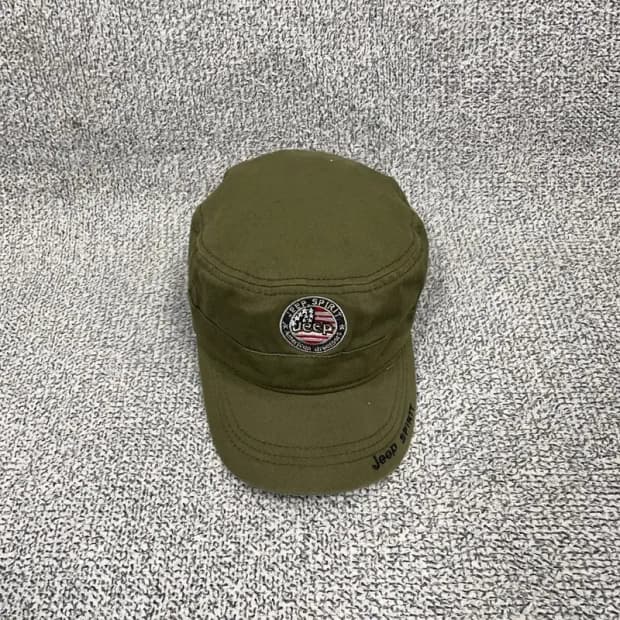 지프 빈티지 카키 볼캡