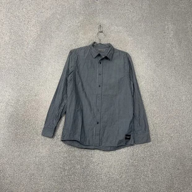 캘빈클라인 스트라이프 남성 캐주얼 셔츠 M