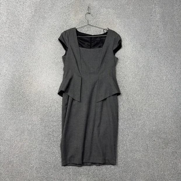 자라 그레이 드레스 원피스 L