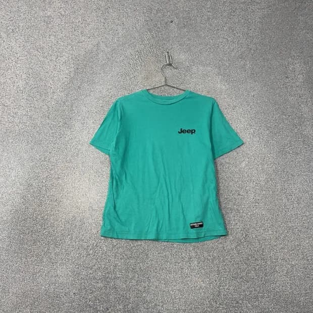 지프 민트 로고 여성 캐주얼 반팔티 S