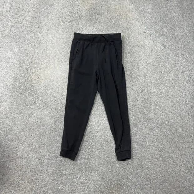 아디다스 블랙 캐주얼 트레이닝 팬츠 S