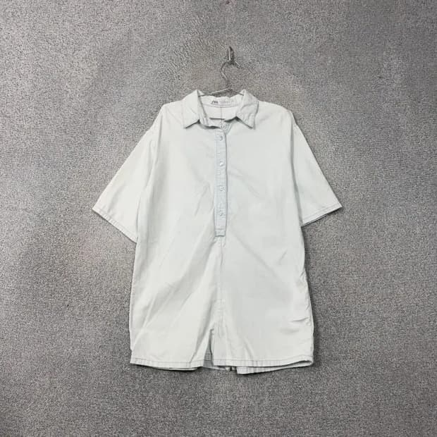 자라 라이트 블루 점프수트 M