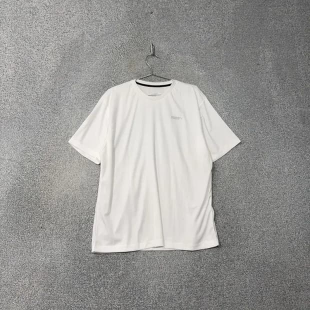 푸마 화이트 로고 남성 운동 기능성 반팔 티 3XL(115)