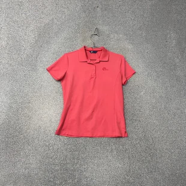 네파 코랄 로고 여성 기능성 반팔 카라티 90