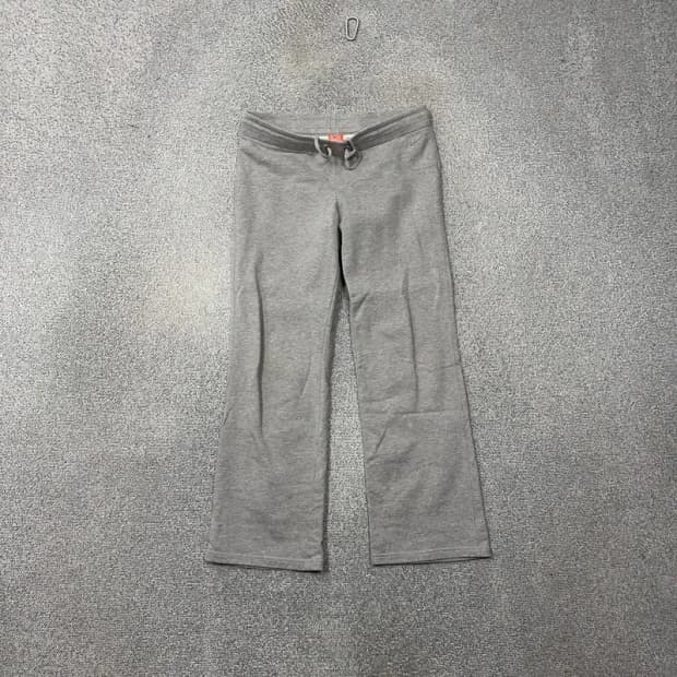 나이키 라이트 그레이 여성 부츠컷 트레이닝 팬츠 XL