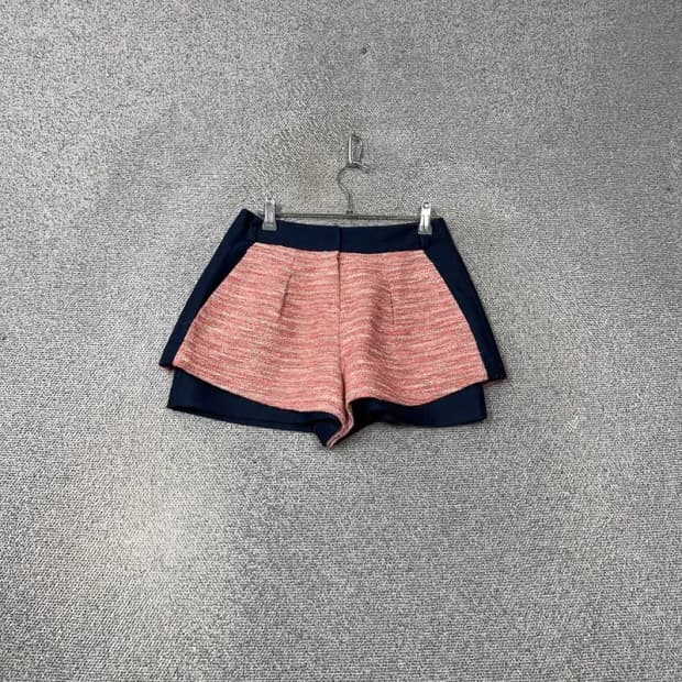 SJSJ 여성 한섬 연핑크 트위드 숏 반바지 64-94