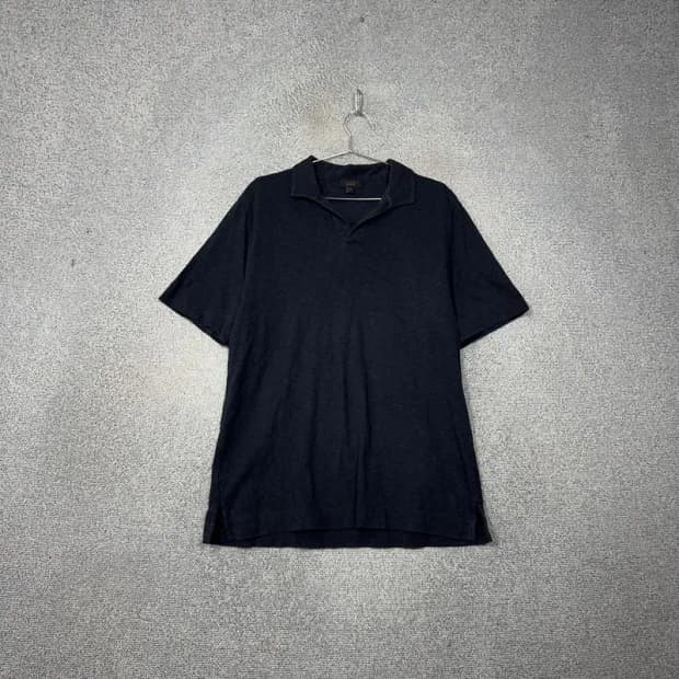 코스 캐주얼 무지 반팔 카라티 M