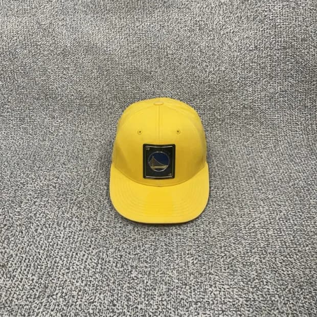 NBA 골든스테이트 옐로우 스냅백 S