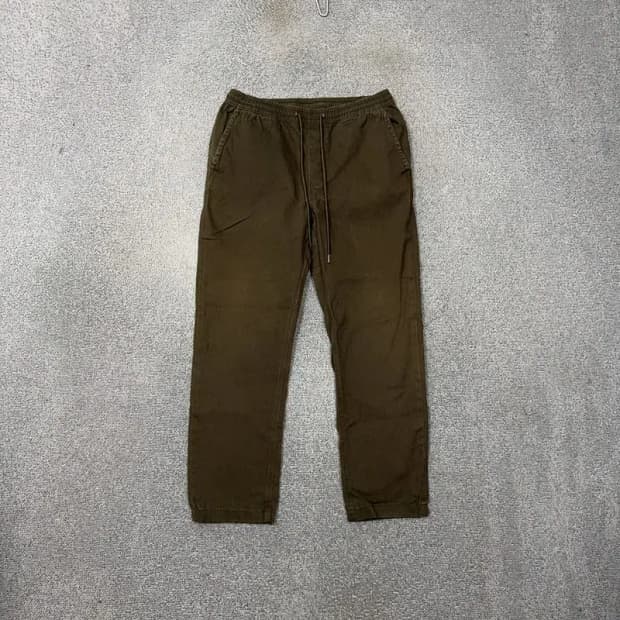 후아유 남성 밴딩 캐주얼 코튼팬츠 L