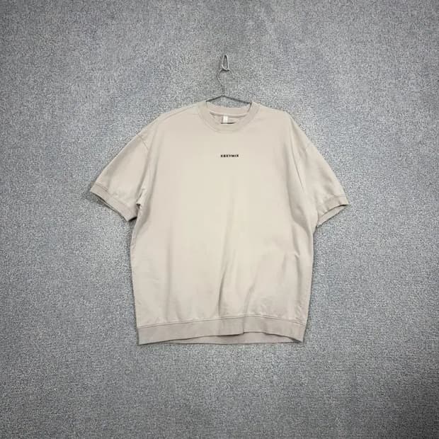 젝시믹스 프린팅 로고 맨투맨 반팔 XL