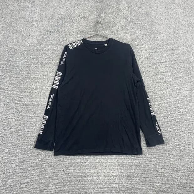 아디다스 사이드 라인 캐주얼 긴팔티 XL