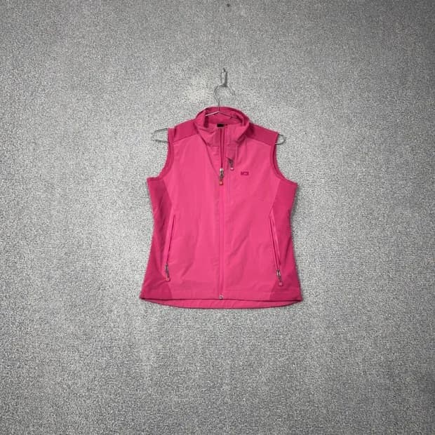 K2 핑크 로고 바람막이 조끼 85