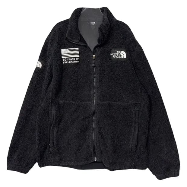노스페이스 블랙 로고 성조기 후리스 XL/105