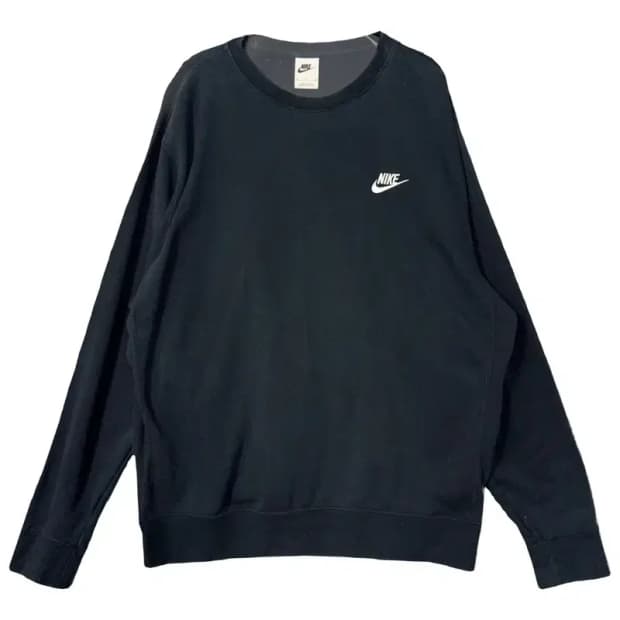 나이키 네이비 로고 맨투맨 XL