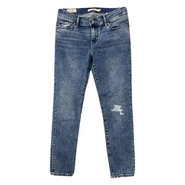 리바이스 711 스키니 연청 청바지 26