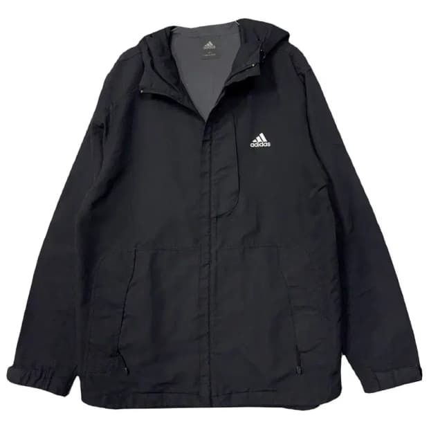 아디다스 블랙 로고 바람막이 95