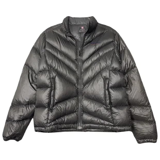 블랙야크 블랙 구스다운 경량 패딩 95