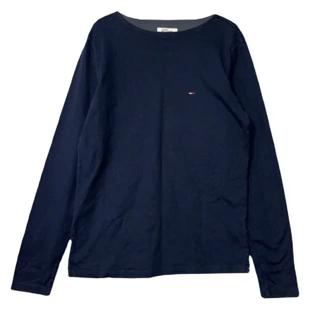 타미힐피거 네이비 로고 긴팔티 S/P