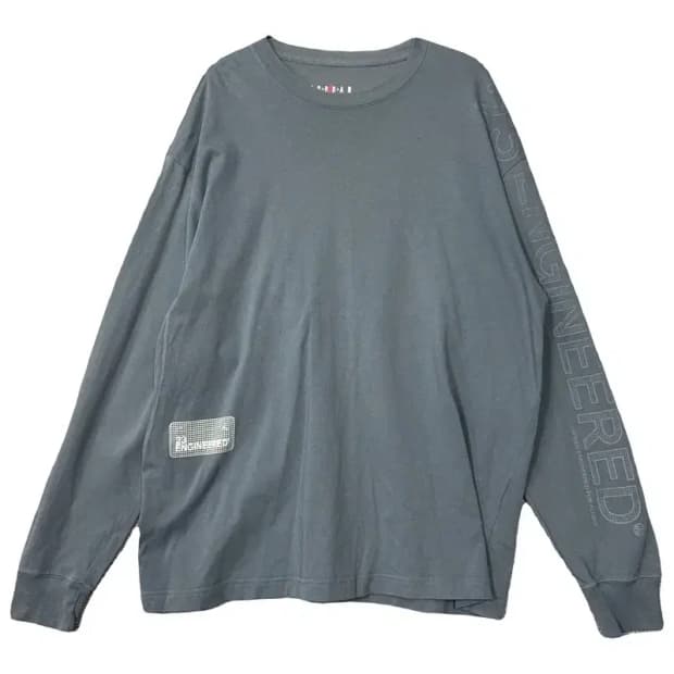 조던 그레이 긴팔티 XL