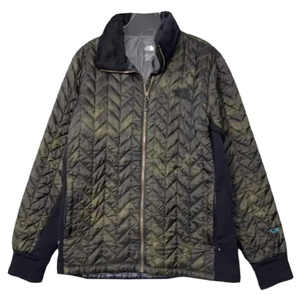 노스페이스 깔깔이 패턴 경량 점퍼 자켓 M/95