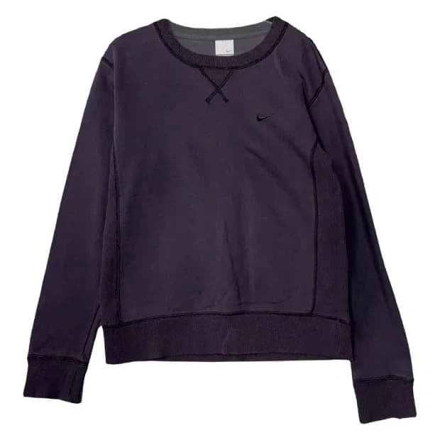 나이키 퍼플 맨투맨 M