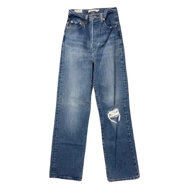 리바이스 빅E 여성 하이라이즈 청바지 25