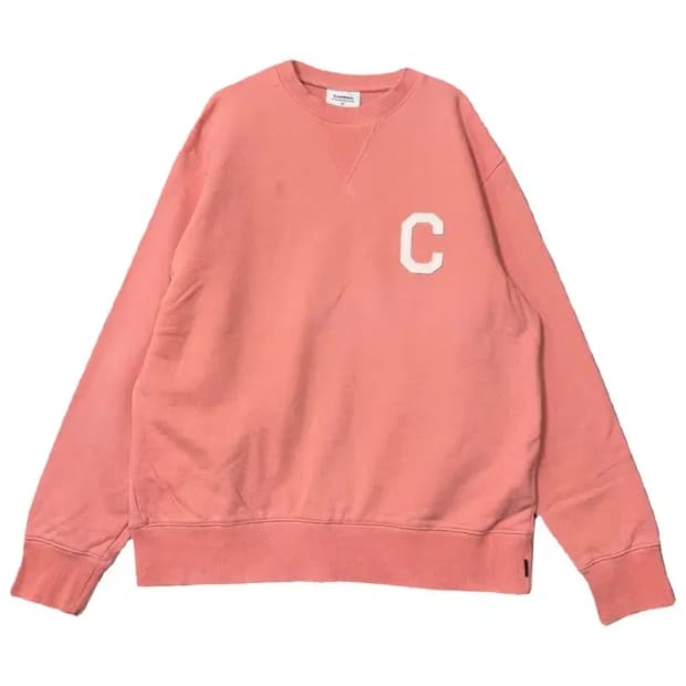 커버낫 코랄 로고 맨투맨 L