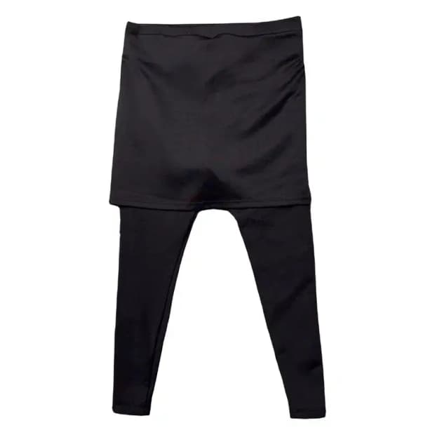 엘르 블랙 치마 레깅스 L