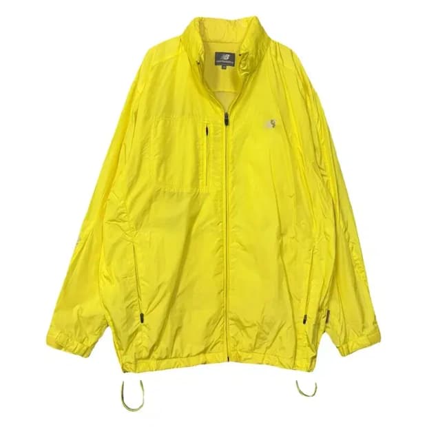 뉴발란스 옐로우 로고 기능성 바람막이 105