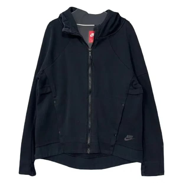 나이키 여성 하단 로고 후드 집업 L
