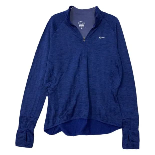 나이키 네이비 여성 운동 기능성 긴팔티 XL