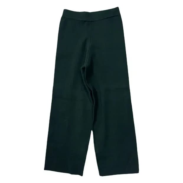 자라 그린 와이드 니트 팬츠 S