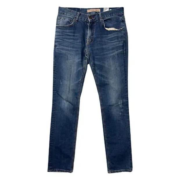 버커루 남성 워싱 캐주얼 청바지 30