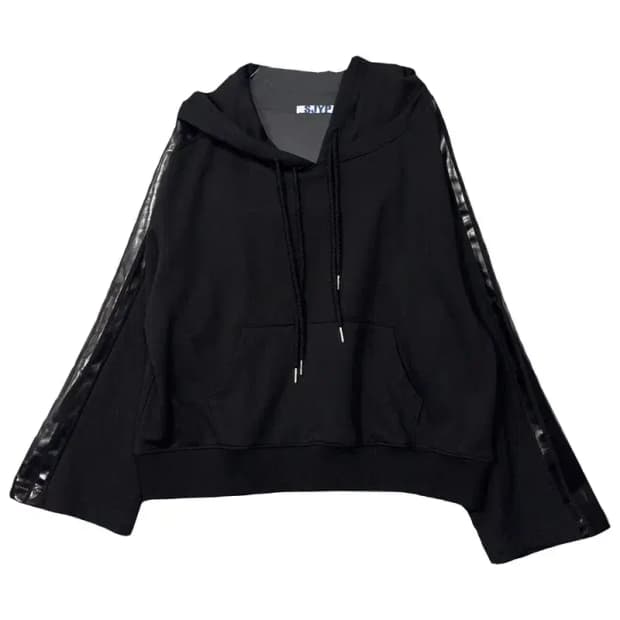 SJYP 한섬 블랙 여성 캐주얼 후드티 S