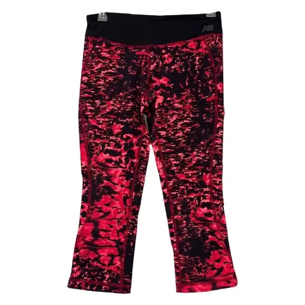 뉴발란스 레드 레깅스 XS