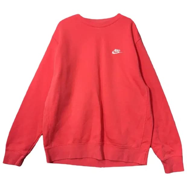 나이키 코랄 로고 맨투맨 L