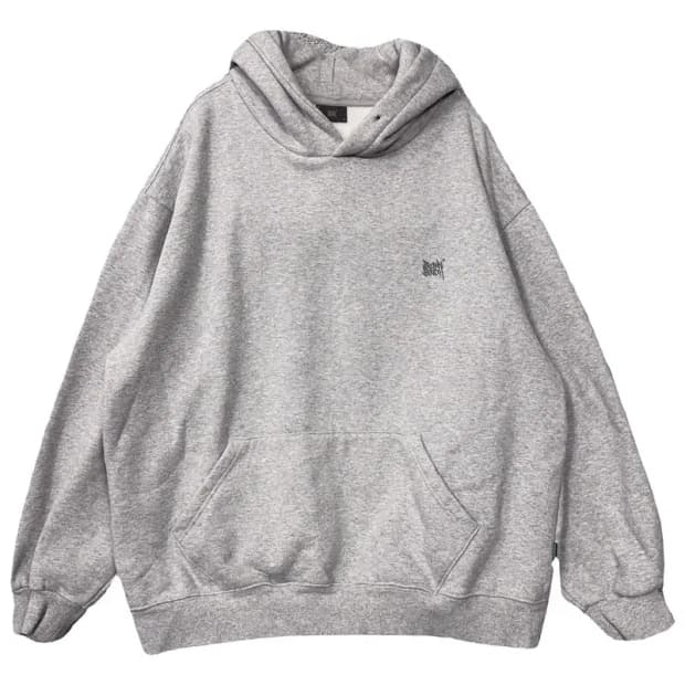 브라운브레스 라이트 그레이 오버핏 후드티 XL