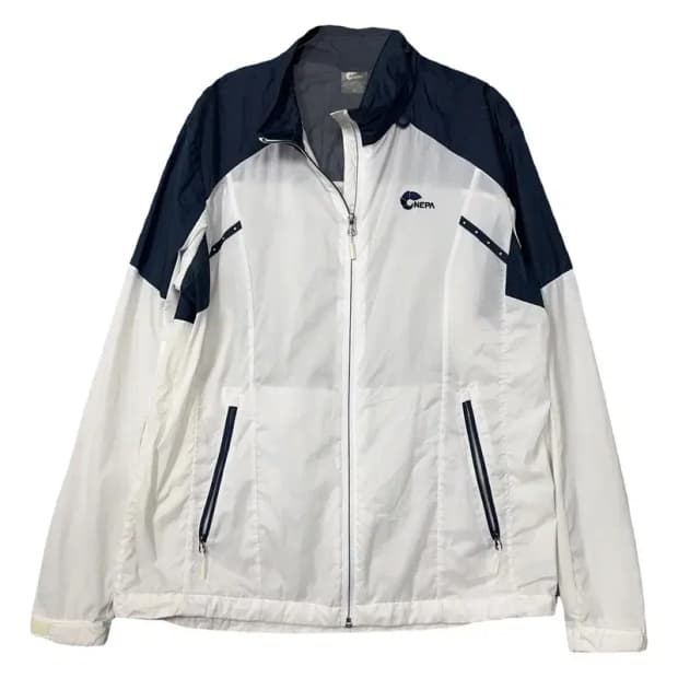 네파 화이트 기능성 바람막이 100