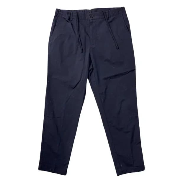 빈폴 네이비 밴딩 면바지 82/97