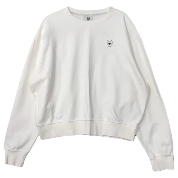 라이프워크 화이트 맨투맨 FREE